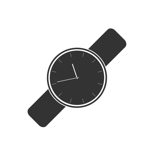 Reloj Pulsera Mecánico Vectorial Reloj Mano Icono Signo — Archivo Imágenes Vectoriales