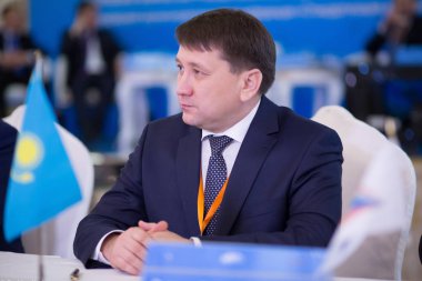 Almat, Kazakistan - 29 Ekim 2014: 29 Ekim 2014 tarihinde Kazakistan'ın Almat kentinde düzenlenen 