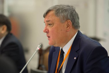 Almat, Kazakistan - 29 Ekim 2014: 29 Ekim 2014 tarihinde Kazakistan'ın Almat kentinde düzenlenen 