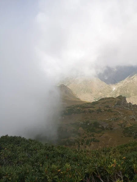 Cordilleras Pintorescas Camino Cima Montaña — Foto de Stock