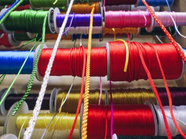 Satır kaydırma resim sanatı hediye renkli kurdeleler tedarik