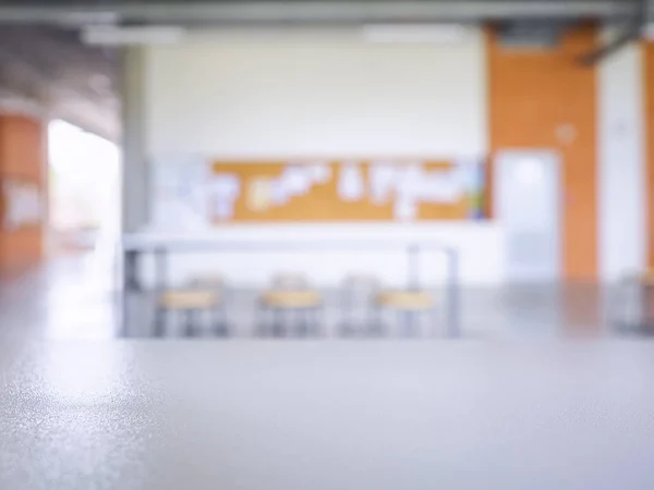 Blur Office Working Space Table Seats Public Area Background — Stock Photo, Image