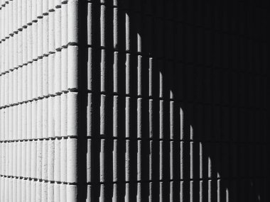 Mimari ayrıntılar beton duvar desen gölge gölge arka plan