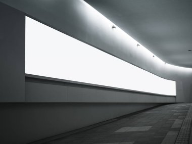 Boş Panorama afiş Lcd ekran bina kamusal alan alay