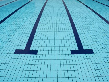 Yüzme Havuzu sualtı Lane su yüzeyi açık spor