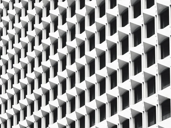 Arquitectura Detalles Pared Patrón Geométrico Abstracto Fondo — Foto de Stock