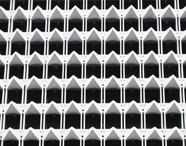 Architektur Details Fassade Muster Geometrisch Abstrakt Hintergrund — Stockfoto
