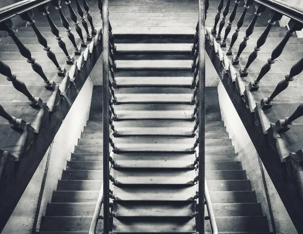 Treppe Schritt Innenarchitektur Details Holzstruktur Historisches Gebäude — Stockfoto