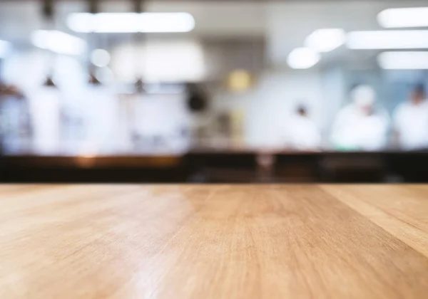 Tablo üst sayaç bulanıklık Cafe Restoran iç arka plan ile