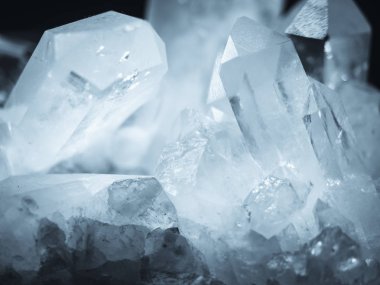 Mineral Kristal Kuvars kaya beyaz doku Doğa soyut arka plan