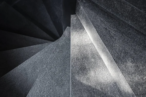 Döner merdiven çimento doku mimari detay — Stok fotoğraf
