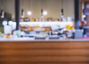 Masa üstü tezgah Blur Kahve dükkanı kafe iç aydınlatma dekorasyon