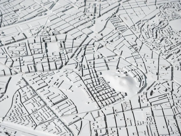 Architecture Model Urban map layout city living property