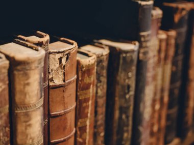 Kitaplık Tarih kitap Vintage koleksiyonu eski antik Kitaplar