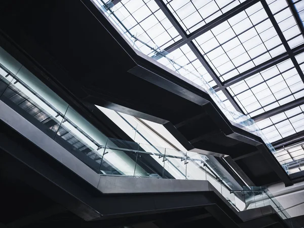 계단 계단 인테리어 현대 건축 세부 사항 — 스톡 사진