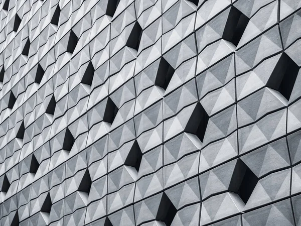 壁幾何学模様のデザイン現代建築の詳細 — ストック写真