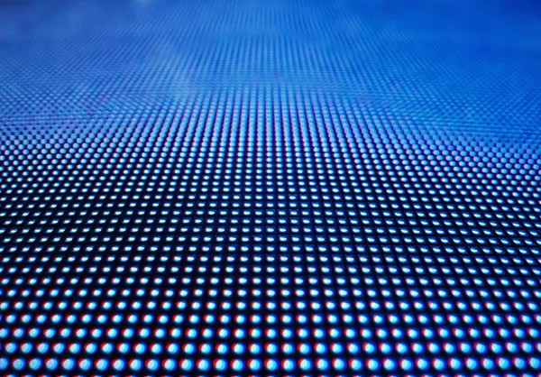 Світлодіодні цифрові крапки Візерунок Синій градієнт кольору Технологія фону — стокове фото