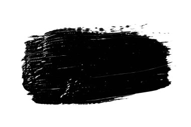 Soyut grunge fırça darbesi beyaz izole bolluk akrilik boya ile yapılmış. Mükemmel tasarım için.