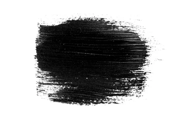 Абстрактний Гранжевий Штрих Пензля Зроблений Слабкою Акриловою Фарбою Ізольований Білому — стокове фото