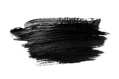 Soyut grunge fırça darbesi beyaz izole bolluk akrilik boya ile yapılmış. Mükemmel tasarım için.