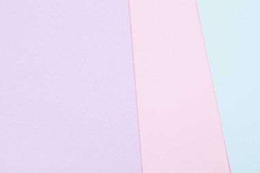 Soyut geometrik kağıt arka plan. Mavi ve pembe moda renkler.