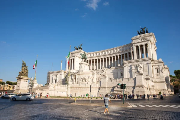 Monumento al Altar de la Patria en Roma, Italia —  Fotos de Stock