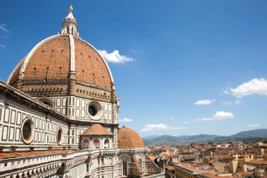 Flore'deki Santa Maria del Fiore Katedrali'nin Dramatik Manzarası