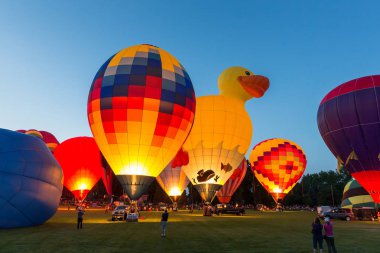 sıcak hava balonu glow
