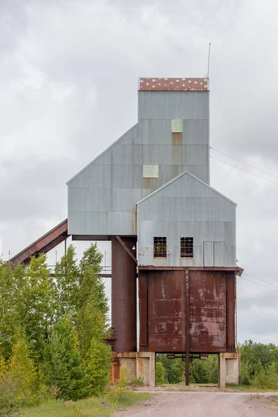 Abandoned Copper Mine Ruins — Stock Photo, Image