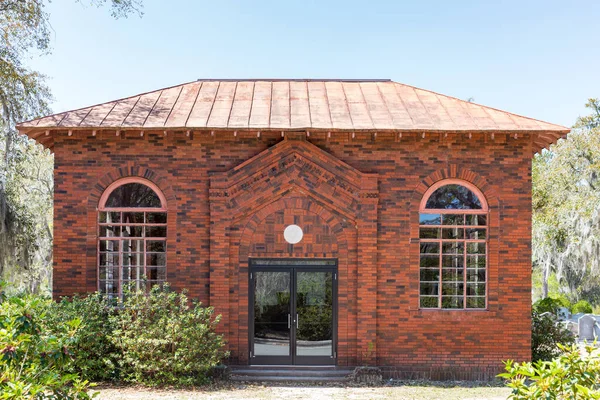 Chapelle juive dans le cimetière historique Bonaventure — Photo