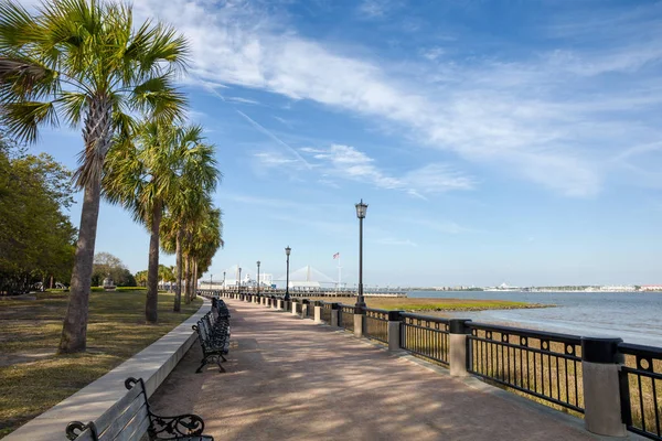 Parque frente al mar en Charleston, SC —  Fotos de Stock