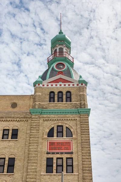 Historisch Schlitz Brewing Building in Milwaukee — Stockfoto