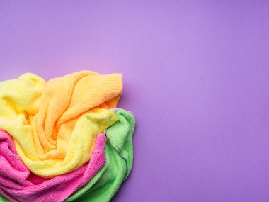 Mikrofiber Temizlik bezleri ile arka plan