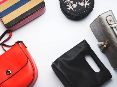 Beyaz kadının Çantalar Çantalar