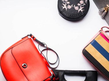 Beyaz kadının Çantalar Çantalar