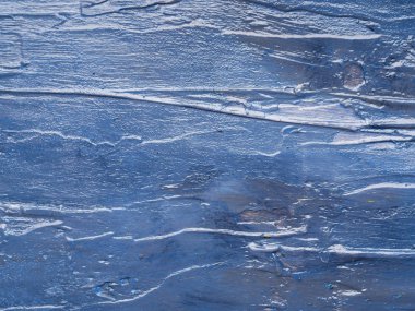 Koyu mavi boyalı ahşap arka plan