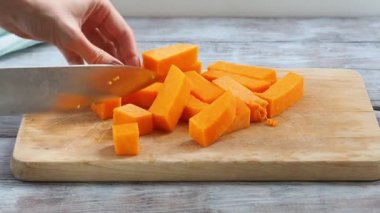 Kabak Doğrama ahşap kurulu