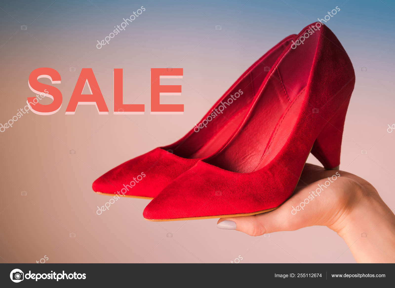red high heels sale