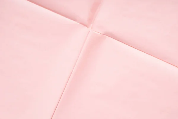 Pink paper background with crease texture — Stock Photo, Image