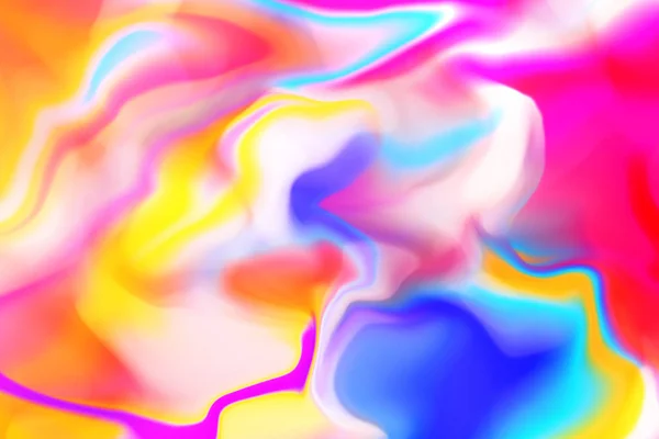 Soyut bulanıklık sıvı sanat renkli arka plan. Neon.