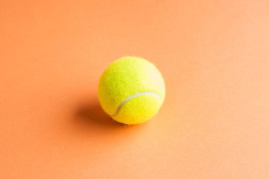 Turuncu soyut arka plan tenis topu