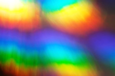 Gökkuşağı soyut parlayan ışık arka plan