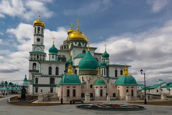 新エルサレム修道院の復活大聖堂,ロシア,I — ストック写真