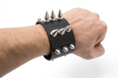 gothic rock hand bracelet clipart