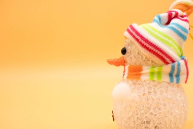 Noel ağacı oyuncağı Kardan adam el yapımı