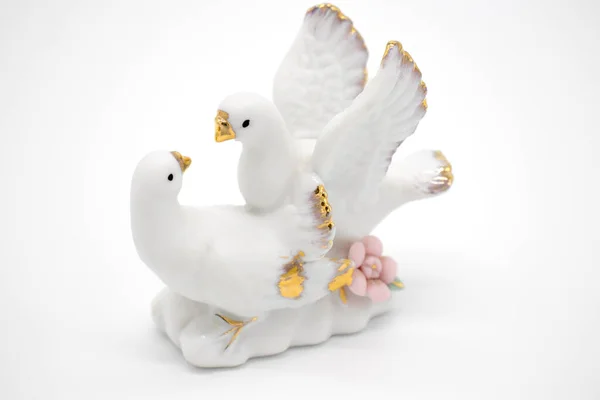 Wedding Image White Doves — Stock Photo, Image