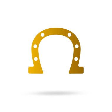 mutlu at nalı - vektörel clipart