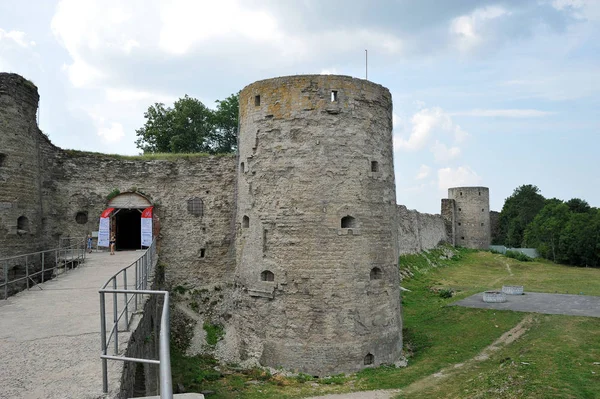 Koporye Rusia Agosto 2018 Ruinas Fortaleza Medieval Del Siglo Xiii — Foto de Stock