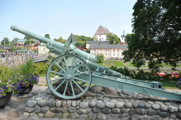 Porvoo Finland Augustus 2018 Kanon Monument Porvoo Finland — Stockfoto