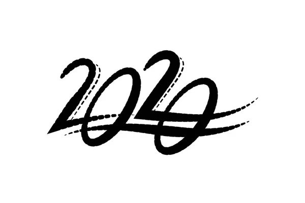 2020-as új év — Stock Vector
